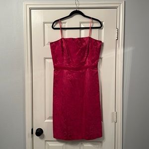 Beautiful Ann Taylor strapless dress, includes matching cardigan